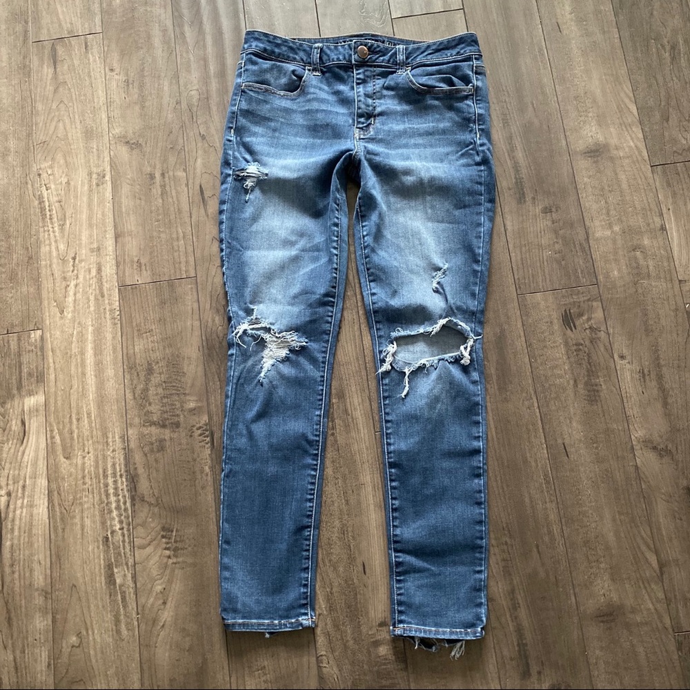 Sz 12 American eagle jegging jeans